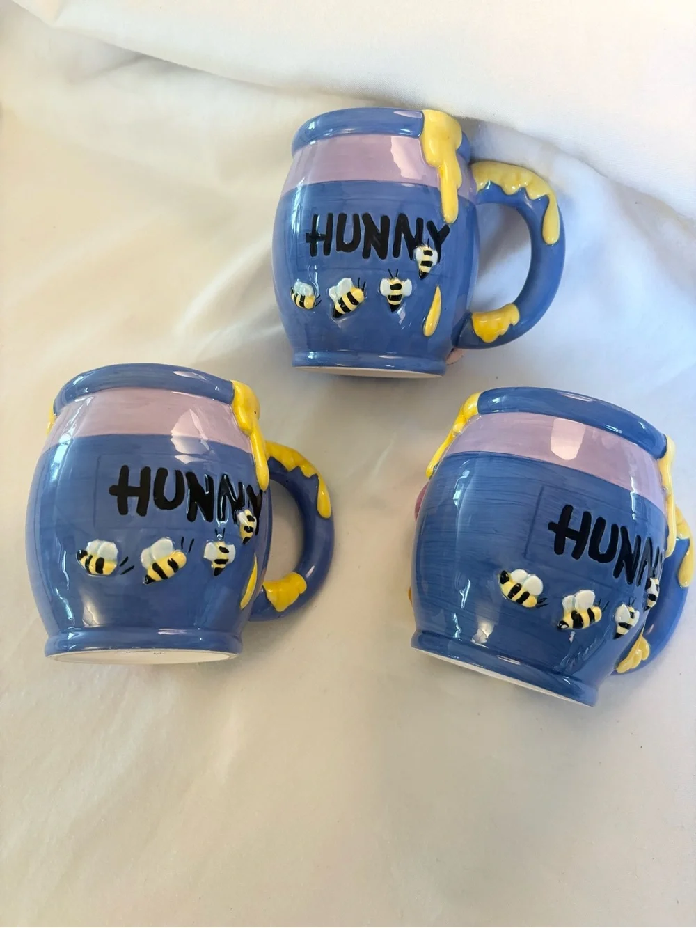 Winnie the Pooh Character 3D Mugs - Eeyore, Tigger, Piglet